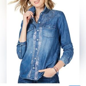 Lucky Brand Indigo Denim Shirt